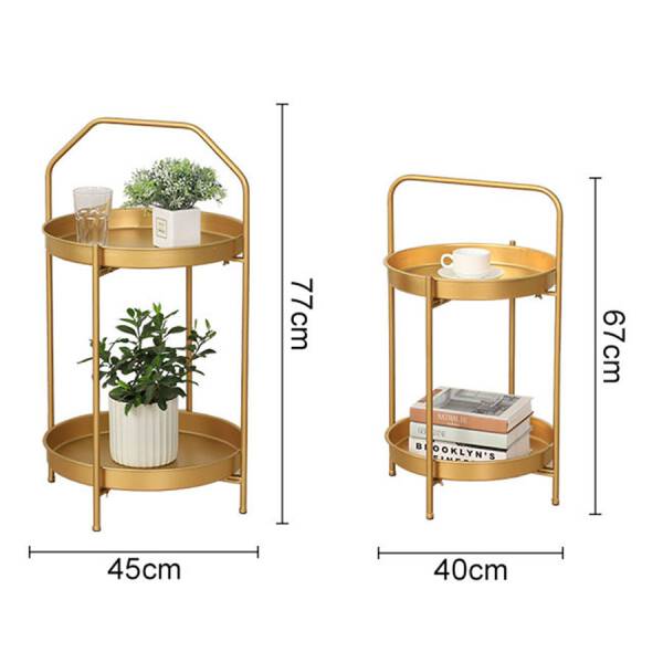 ขนาด โต๊ะข้างอเนกประสงค์