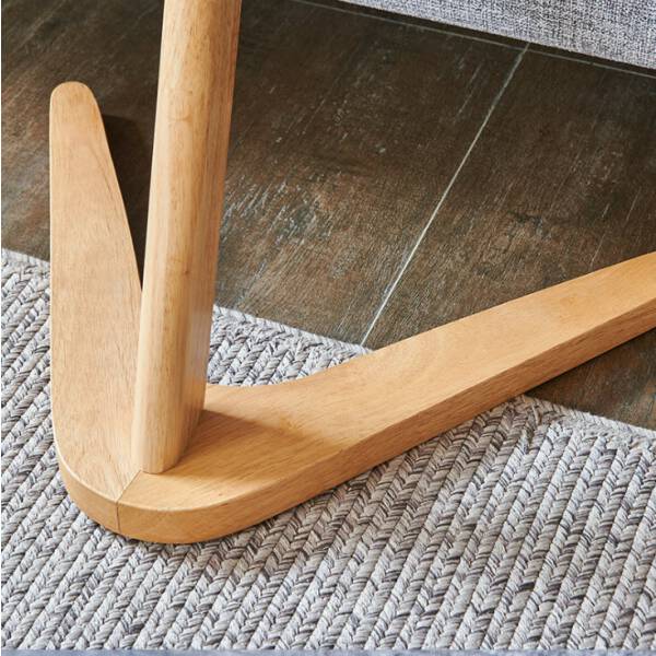 ขา โต๊ะข้างอเนกประสงค์ท็อปไม้ สีไม้แอช