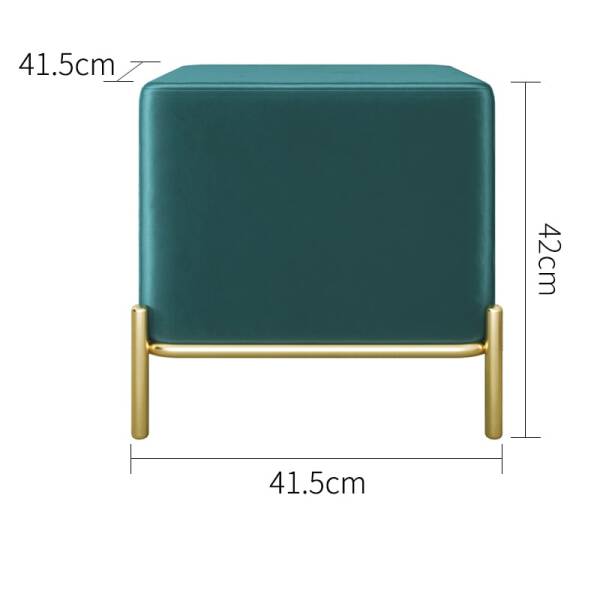 ขนาด ม้านั่งสำหรับตกแต่งบ้าน สีฟ้า