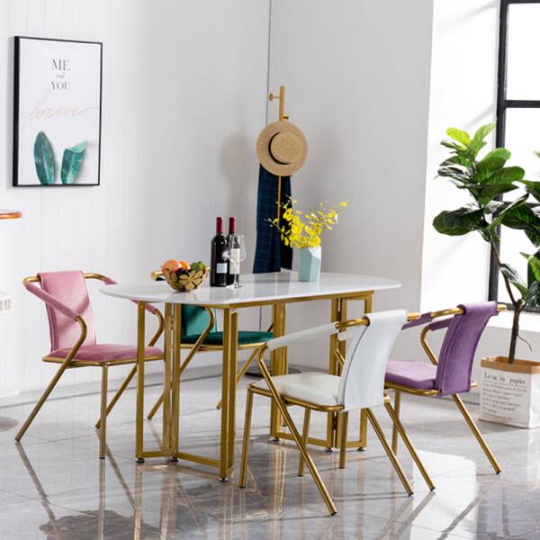 ขาย โต๊ะอาหารลายหินอ่อน Marble Dining Table ราคา