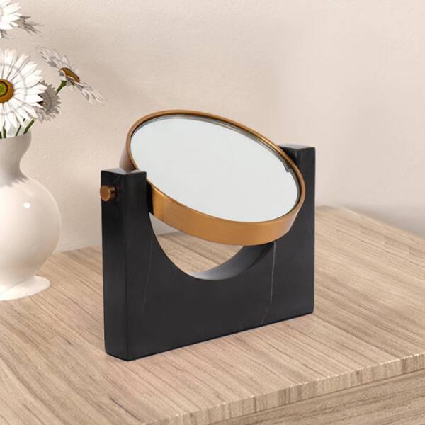 ขาย กระจกตกแต่งบ้านลายหินอ่อน - Marble Table Mirror III