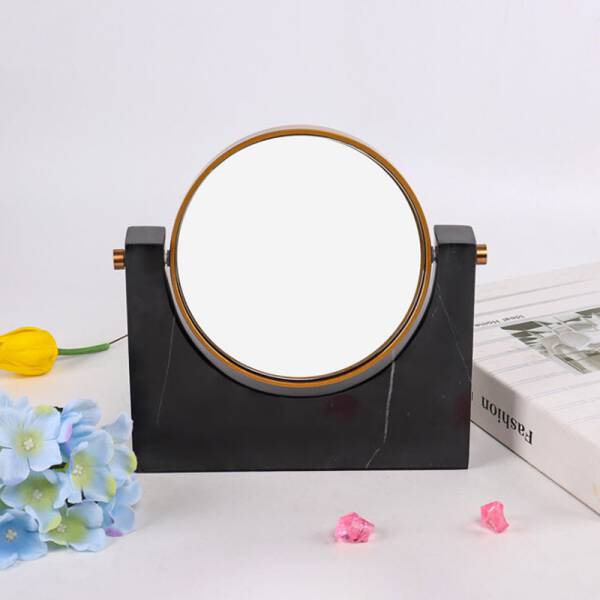 ขาย กระจกตกแต่งบ้านลายหินอ่อน - Marble Table Mirror III ราคา