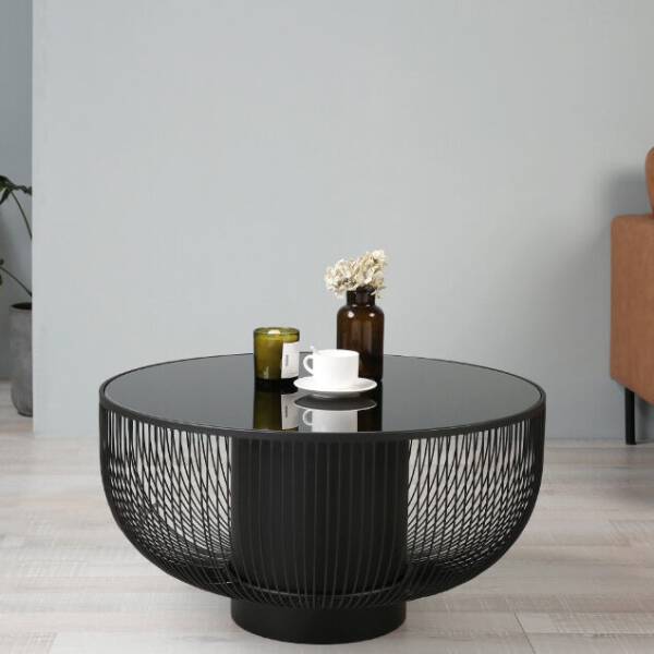 โต๊ะห้องรับแขกท๊อปกระจกนิรภัย