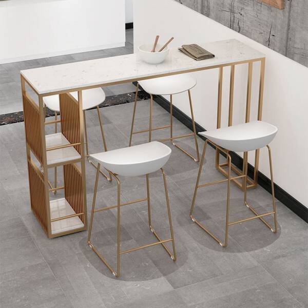 ขาย โต๊ะอาหารลายหินอ่อน - Marble Dining Table IV