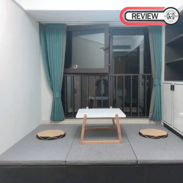 รีวิว โต๊ะกลางไม้อเนกประสงค์