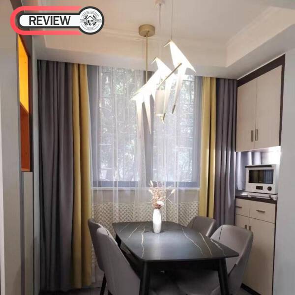 รีวิว โต๊ะทานข้าวท็อปหินอ่อนสีดำ