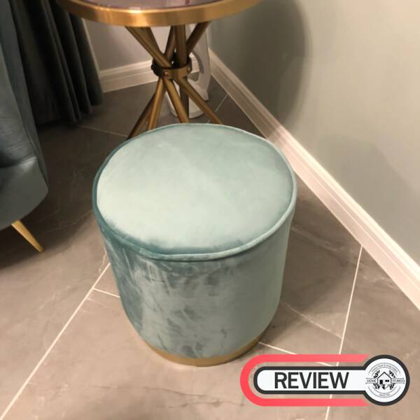 รีวิว ม้านั่งเก้าอี้หุ้มกำมะหยี่สไตล์พรีเมี่ยม