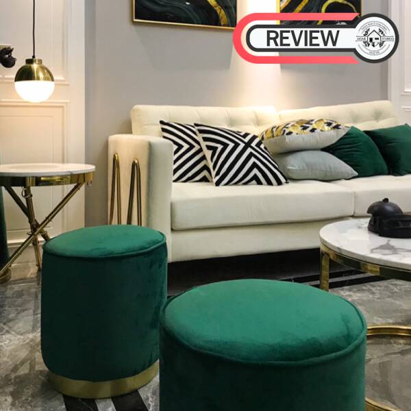 รีวิว ม้านั่งเก้าอี้หุ้มกำมะหยี่สไตล์พรีเมี่ยม