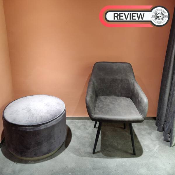 รีวิว ม้านั่งเก้าอี้หุ้มกำมะหยี่สไตล์พรีเมี่ยม