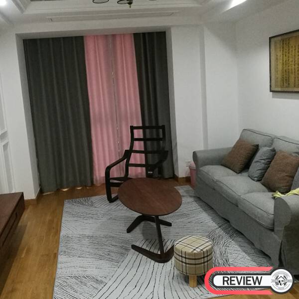 รีวิว โต๊ะกลางไม้ทรงวงรี - Wooden Oval Coffee Table