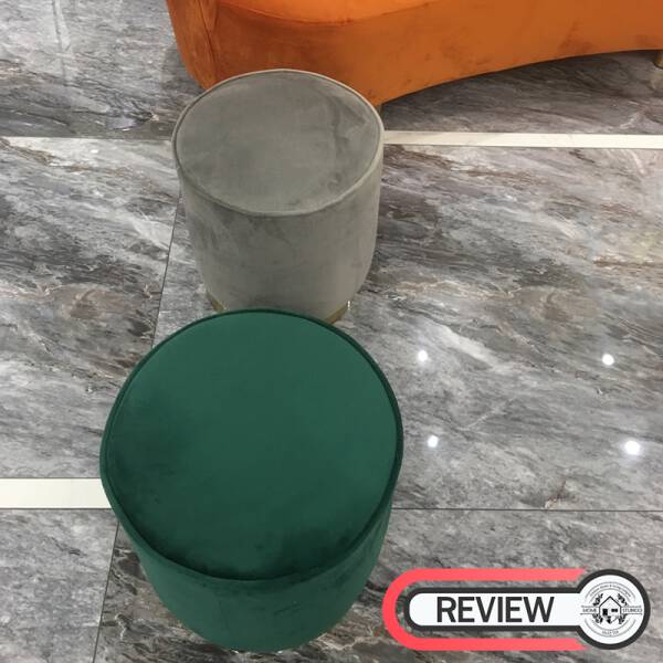 รีวิว ม้านั่งเก้าอี้หุ้มกำมะหยี่สไตล์พรีเมี่ยม