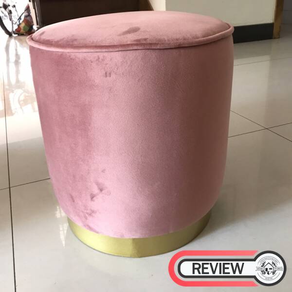 รีวิว ม้านั่งเก้าอี้หุ้มกำมะหยี่สไตล์พรีเมี่ยม