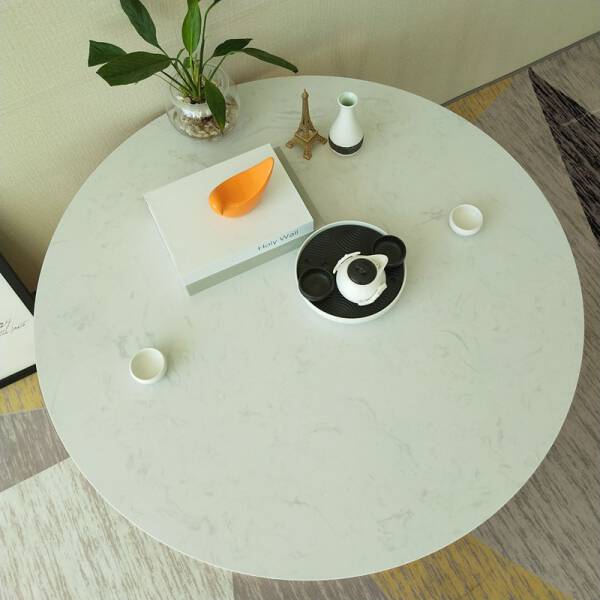 โต๊ะกลมสำหรับห้องรับแขกหินอ่อน ราคา