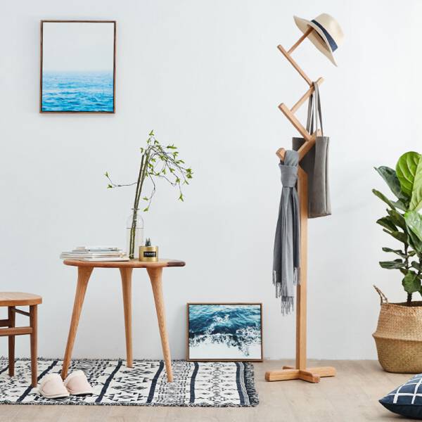 ขาย ชั้นแขวนเสื้อไม้ Tree Clothes Hanger ลด ราคาพิเศษ