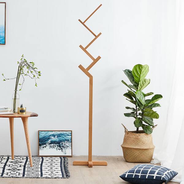 ขาย ชั้นแขวนเสื้อไม้ Tree Clothes Hanger ลดราคา