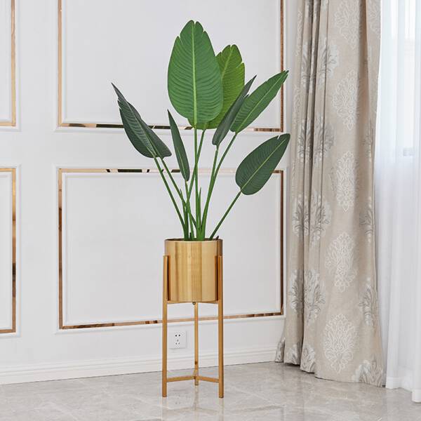 ขาย กระถางต้นไม้สไตล์ลัคชัวรี่ Golden Flower Pot III ลดพิเศษ