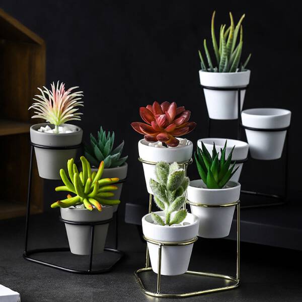 ขาย ชุดกระถางต้นไม้ Triple Flower Pot ลดราคา