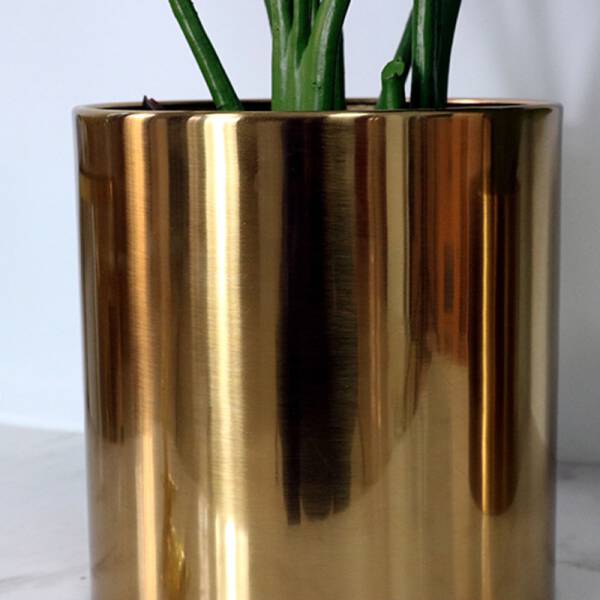 ขาย กระถางต้นไม้สไตล์ลัคชัวรี่ Golden Flower Pot III ราคาพิเศษ