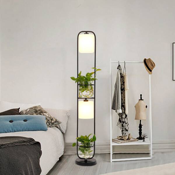 ขาย กระถางต้นไม้พร้อมโคมไฟ Decorative Flower Pot Lamp ราคาลด