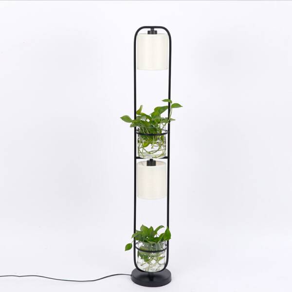 ขาย กระถางต้นไม้พร้อมโคมไฟ Decorative Flower Pot Lamp ลดพิเศษ