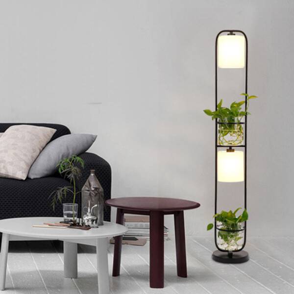 ขาย กระถางต้นไม้พร้อมโคมไฟ Decorative Flower Pot Lamp ราคา