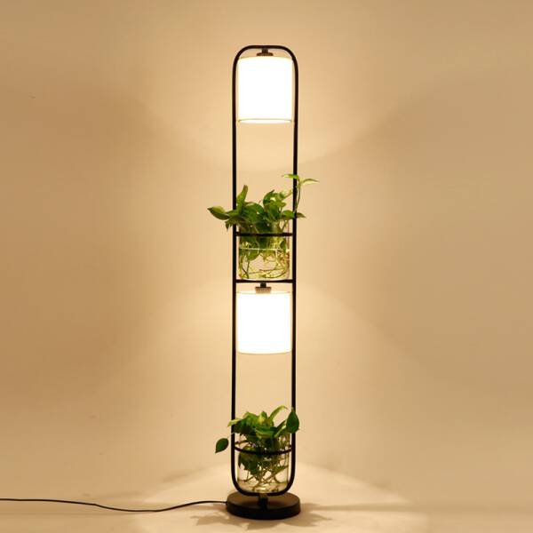 ขาย กระถางต้นไม้พร้อมโคมไฟ Decorative Flower Pot Lamp พิเศษ ราคา ลด