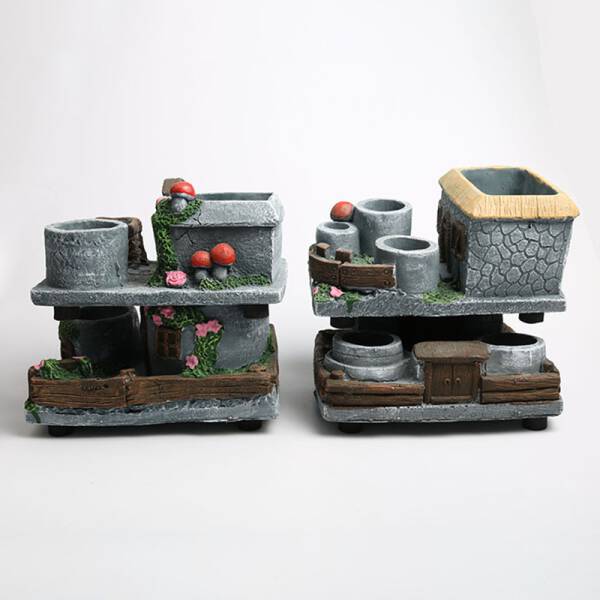 ขาย กระถางต้นไม้ตกแต่งบ้าน Decorative Home Flower Pot ราคา พิเศษ