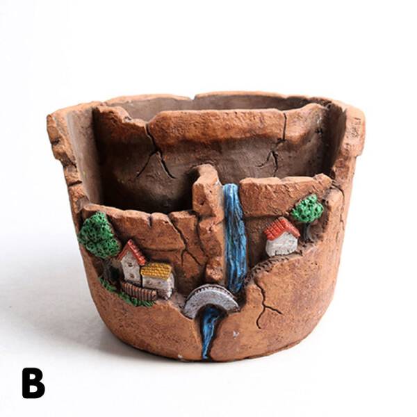 ขาย กระถางต้นไม้ตกแต่งบ้าน Decorative Home Flower Pot พิเศษ ราคา ลด