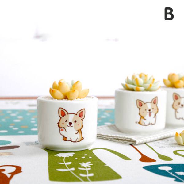 ขาย กระถางต้นไม้สำหรับแต่งบ้าน Dog Flower Pot ลดราคา
