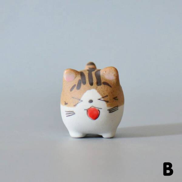 ขาย กระถางต้นไม้ลายแมว Mini Cat Flower Pot ลด