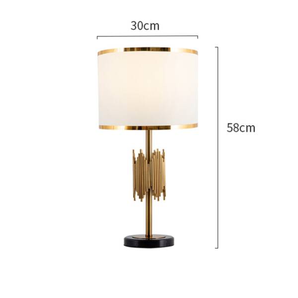 ขาย โคมไฟตั้งโต๊ะสำหรับตกแต่งบ้าน Golden Table Lamp ขนาด