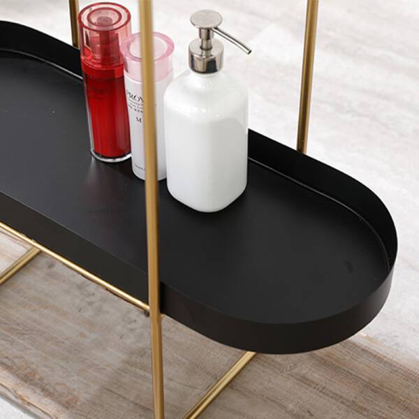 ชั้นวางของด้านล่าง โต๊ะข้างชั้นวางของอเนกประสงค์ สไตล์มินิมอล