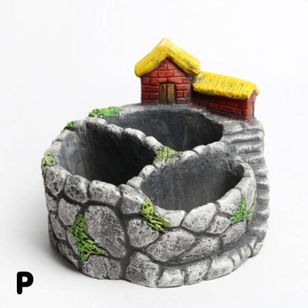 ขาย กระถางต้นไม้ตกแต่งบ้าน Decorative Home Flower Pot ราคา ลด