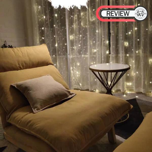 รีวิว โต๊ะข้างเตียง โต๊ะข้างโซฟา ท็อปหินอ่อน สีขาว