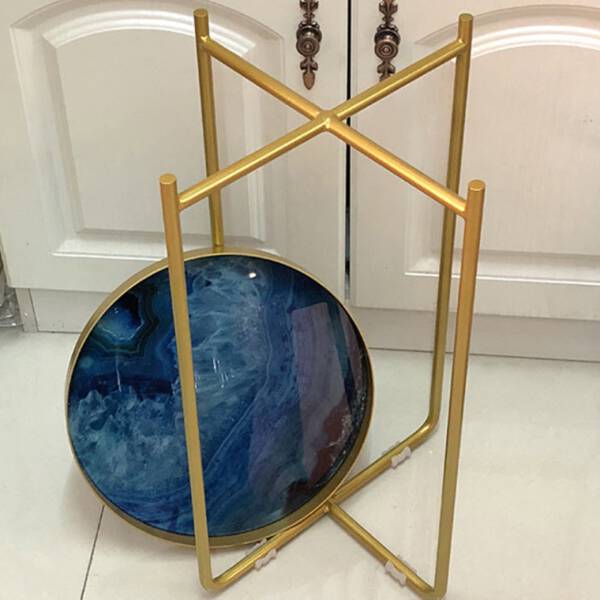 โต๊ะข้าง ท็อปลายน้ำทะเล อเนกประสงค์