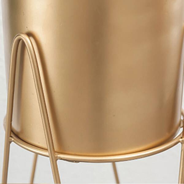 ขาย กระถางต้นไม้สีทอง Golden Flower Pot Set Series A ราคา