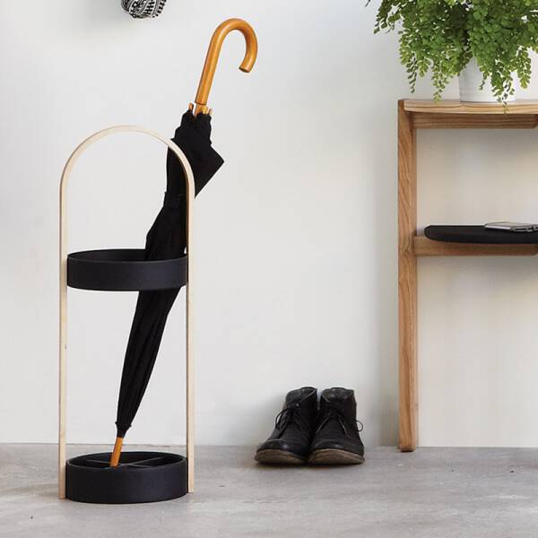 ขาย ที่วางร่มในบ้านสไตล์มินิมอล Wooden Frame Umbrella Holder ลด