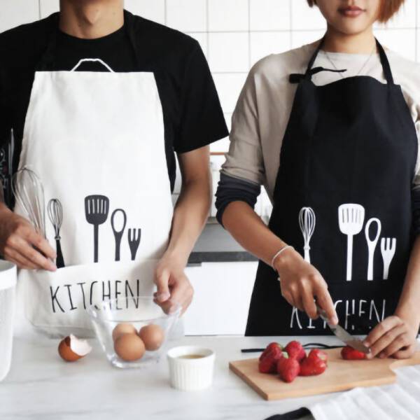 ขาย ผ้ากันเปื้อนสำหรับเข้าครัวสไตล์มินิมอล Minimal Kitchen Apron ราคา ลด