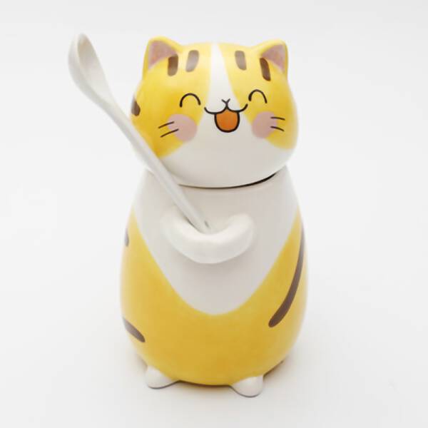 ขาย แก้วกาแฟลายน้องเหมียว Ceramic Cat Mug ลดพิเศษ
