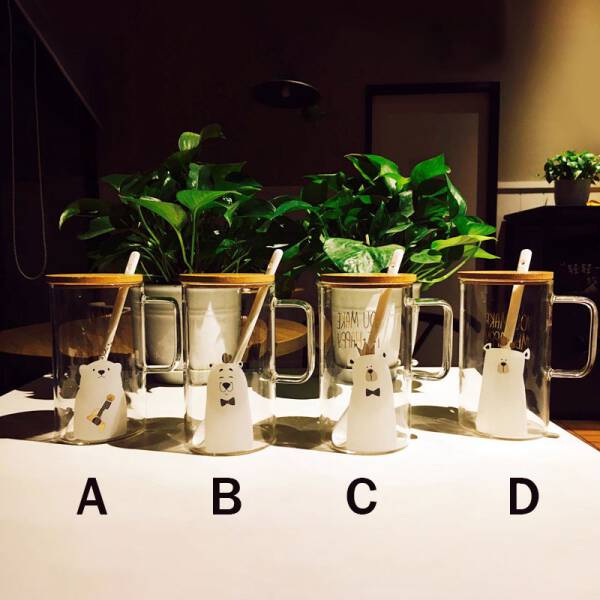 ขาย แก้วกาแฟลายน้องหมี Bear Cup ลด ราคา พิเศษ