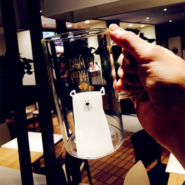 ขาย แก้วกาแฟลายน้องหมี Bear Cup ราคาลด