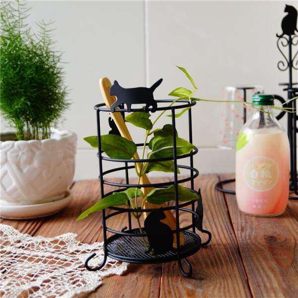 ขาย ที่เก็บช้อนส้อม Spoon Holder Cat Design ลด ราคาพิเศษ