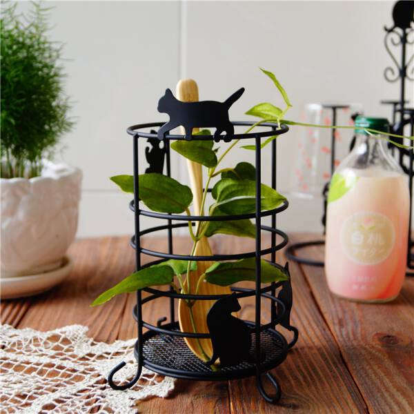 ขาย ที่เก็บช้อนส้อม Spoon Holder Cat Design ลด