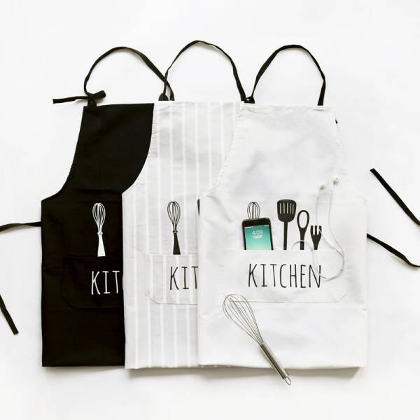 ขาย ผ้ากันเปื้อนสำหรับเข้าครัวสไตล์มินิมอล Minimal Kitchen Apron ลดราคา