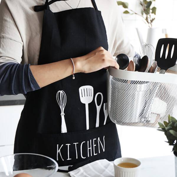 ขาย ผ้ากันเปื้อนสำหรับเข้าครัวสไตล์มินิมอล Minimal Kitchen Apron ลด ราคา