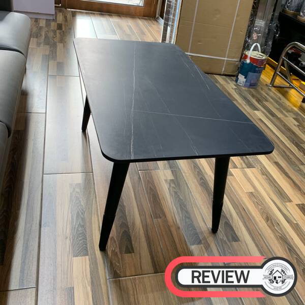 รีวิว โต๊ะกลางท็อปสี่เหลี่ยมผืนผ้าหินอ่อน