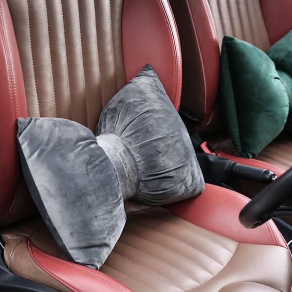 ขาย หมอนหนุนแต่งบ้านดีไซน์ไม่เหมือนใคร Ribbon Decorative Pillow ราคาลด
