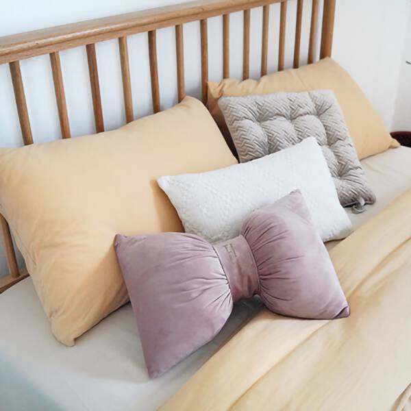 ขาย หมอนหนุนแต่งบ้านดีไซน์ไม่เหมือนใคร Ribbon Decorative Pillow