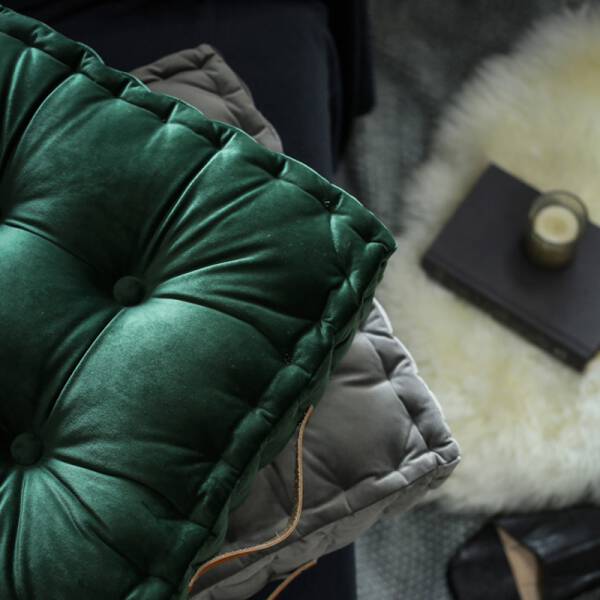 ขาย เบาะรองนั่งกำมะหยี่ Velvet Cushion พิเศษราคา