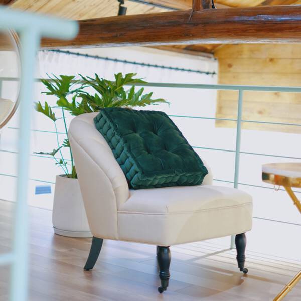 ขาย เบาะรองนั่งกำมะหยี่ Velvet Cushion ลด